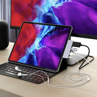Hyper USB Hubs HyperDrive 4-in-1 USB-C Hub for iPad Pro/Air - Grey