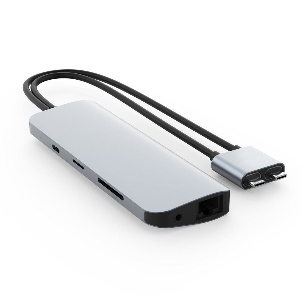 Hyper USB Hubs HyperDrive VIPER 10-in-2 USB-C Hub - Silver HD392-SILVER 6941921146047