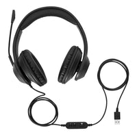 Targus Kopfhörer Kabelgebundenes Stereo-Headset AEH102GL 5051794041521