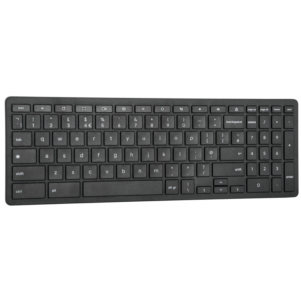 Targus Keyboards Works With Chromebook™ Bluetooth® Antimicrobial Keyboard (UK) AKB872UK 5051794041323